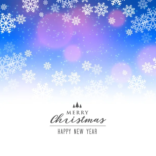 elegant snowflakes background for christmas holiday season