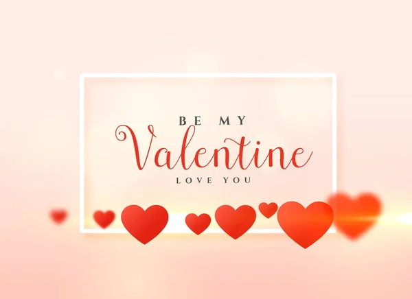 Valentin-napi tervezés-a szívek háttér — Stock Vector