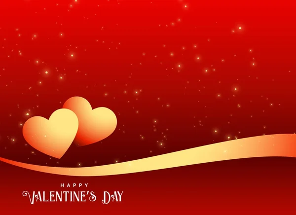 Valentine's day banner design background greeting — Stock Vector