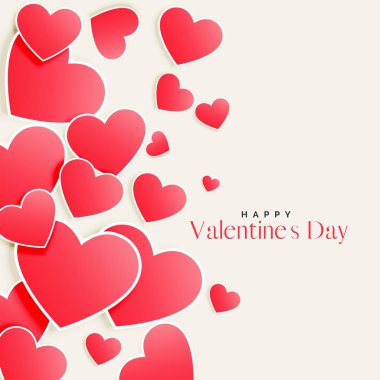 güzel pembe Dağınık Kalpler Sevgililer günü arka plan