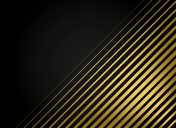 Premium gyllene ränder vektor bakgrund — Stock vektor