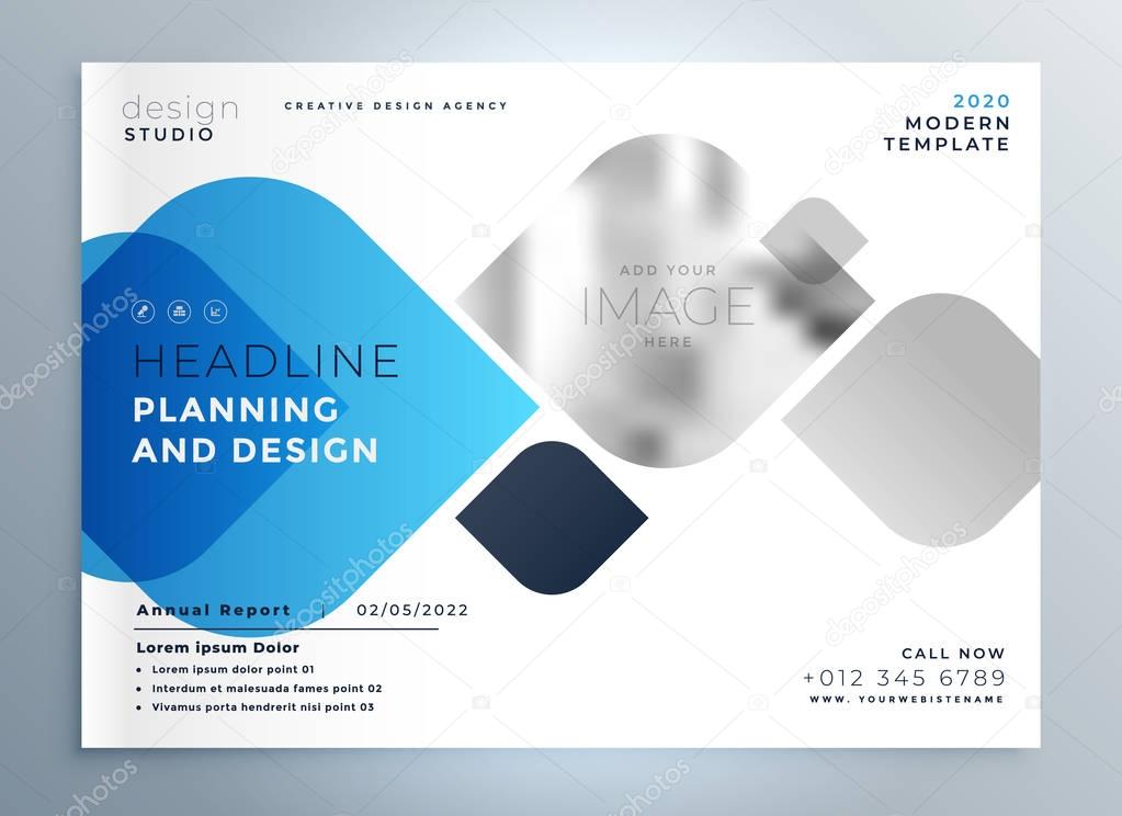 business cover page template design for your brand in creative s