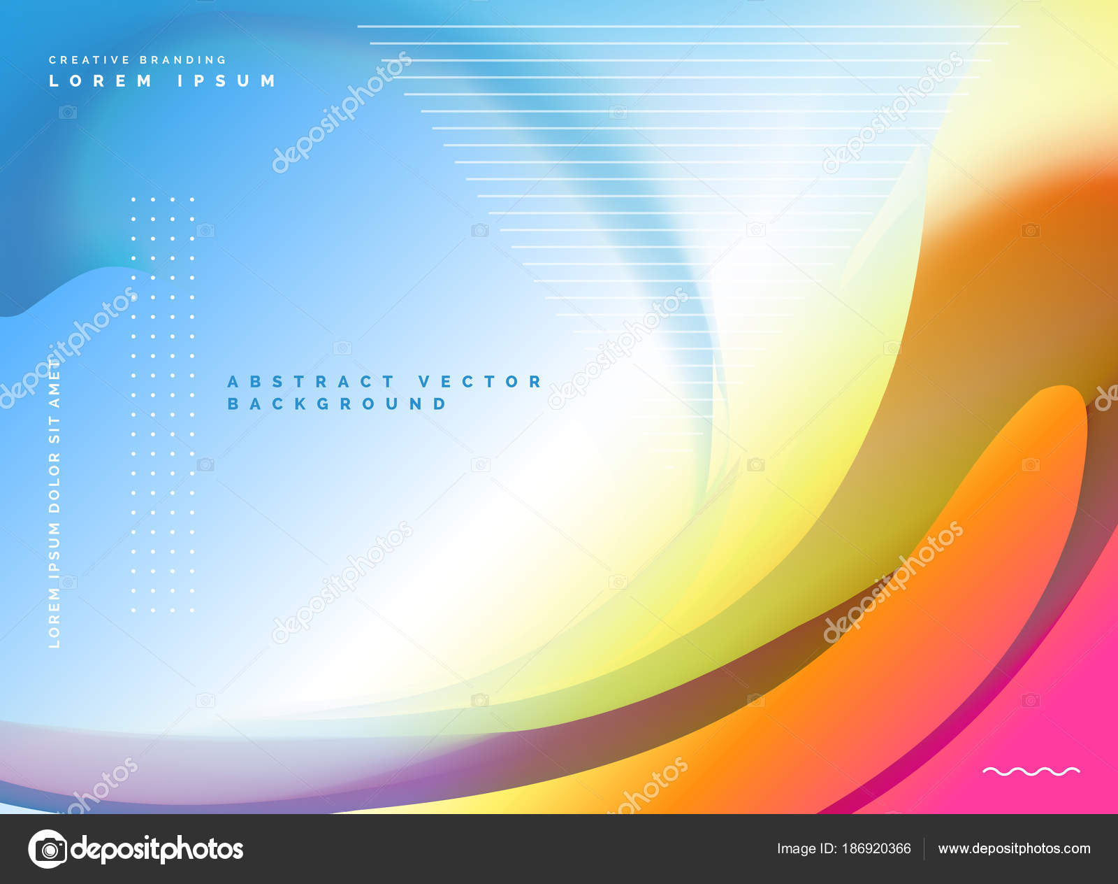 Abstract poster design background in colorful style Stock Vector Image by  ©StarLine #186920366