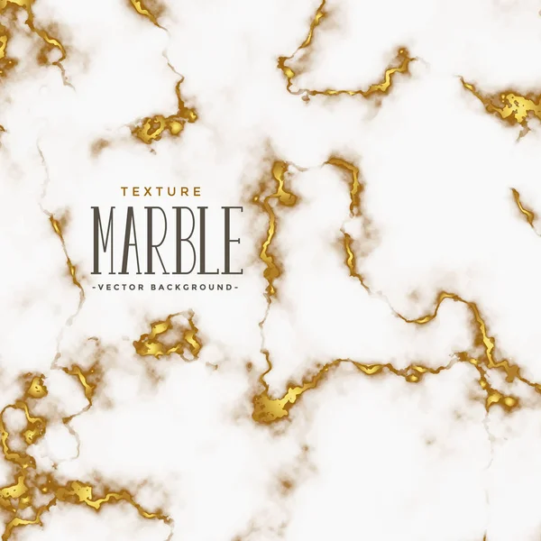 Textura de mármore estilo de luxo com tons dourados — Vetor de Stock