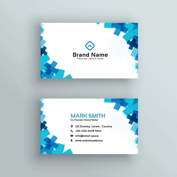 medical or healthcare style business card design