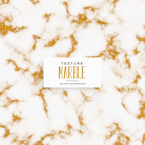 Premium white and gold marble texture background — Stock Vector