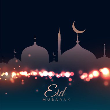 bokeh arka plan üzerinde güzel Camii