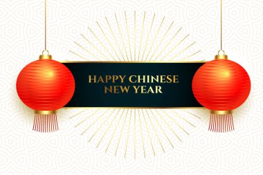 Mutlu Çin Yeni Yılı için festival lambası