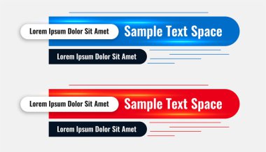 alttaki mavi ve kırmızı bayraklar