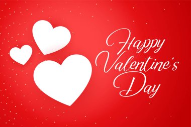 Sevgililer Günü Kutlama Posteri Tasarım Arkaplanı