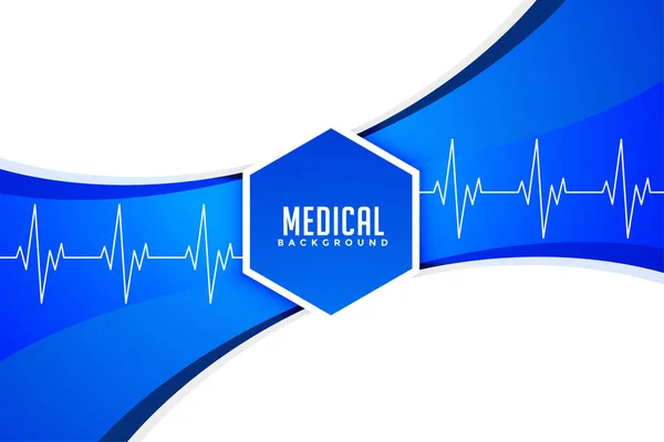 Stylish Medical Healthcare Concept Background Design — Stock Vector