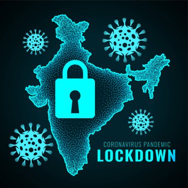 Hindistan koronavirüs salgını nedeniyle kilitleniyor.