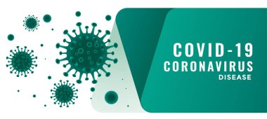 Coronavirus, yüzen virüslü 19 salgın arkaplan