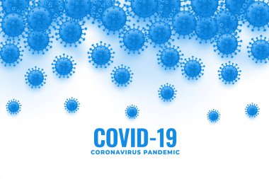Coronavirus virüs hücresi yayılıyor ve düşüyor