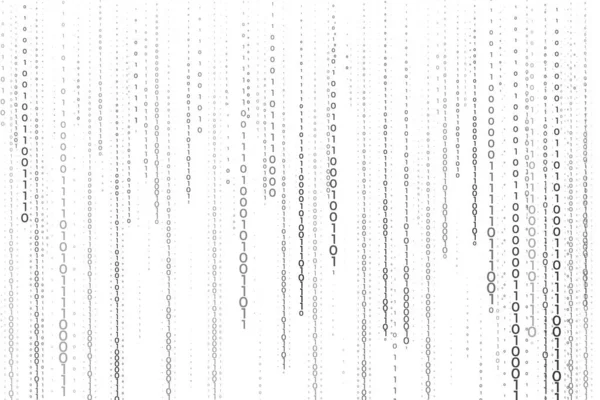 二进制码数流技术背景 — 图库矢量图片