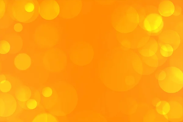 Amarillo Elegante Bokeh Luces Fondo Precioso Diseño — Archivo Imágenes Vectoriales