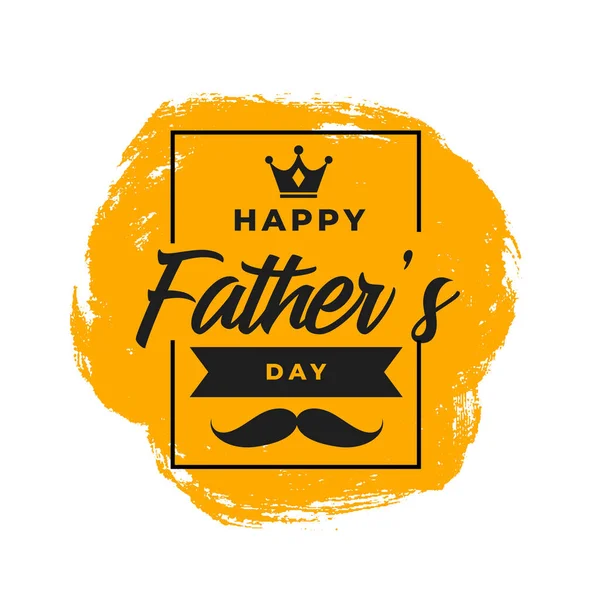 happy fathers day wishes greeting card design