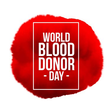 Dünya kan bağışı günü farkındalığı poster tasarımı