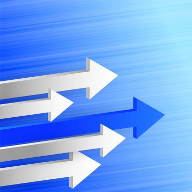 3d öncü ok ileri yönde arkaplan tasarımı