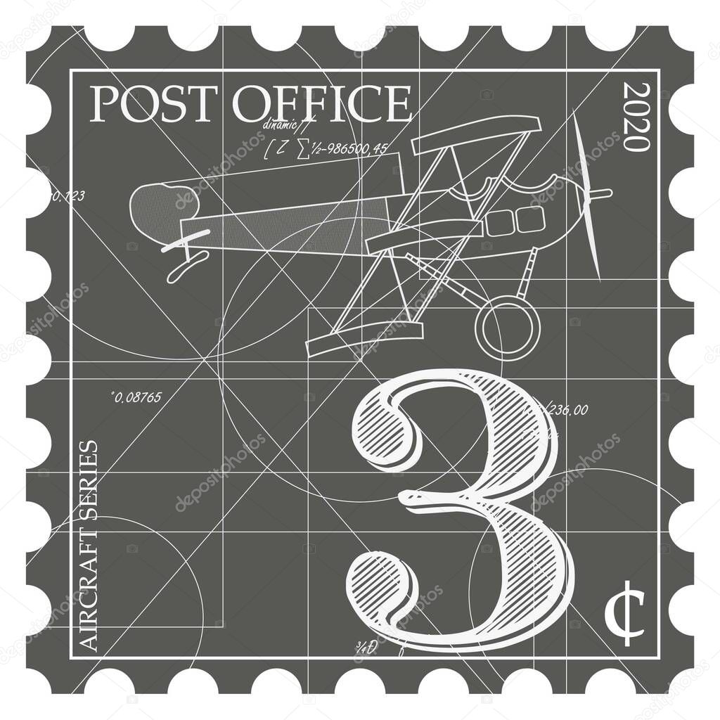 black and white stamp vector design