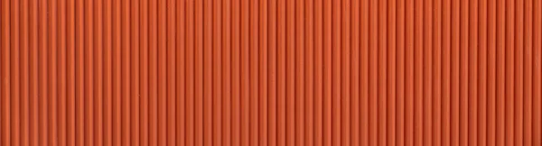 Seamless corrugated wood pattern in orange color / interior material / seamless texture / detail design — Stock Photo, Image