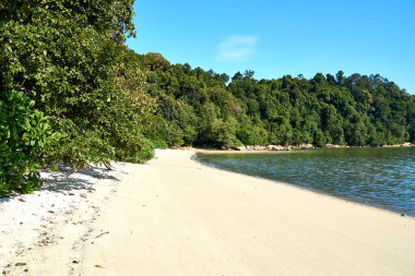 Penang, Malezya 'daki Ulusal Park' ta plaj