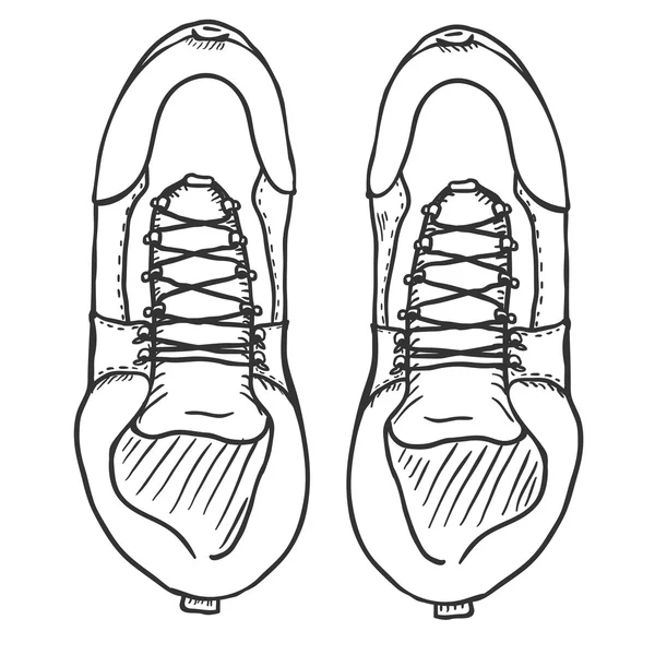 Botas de Caminhadas Extremas . — Vetor de Stock