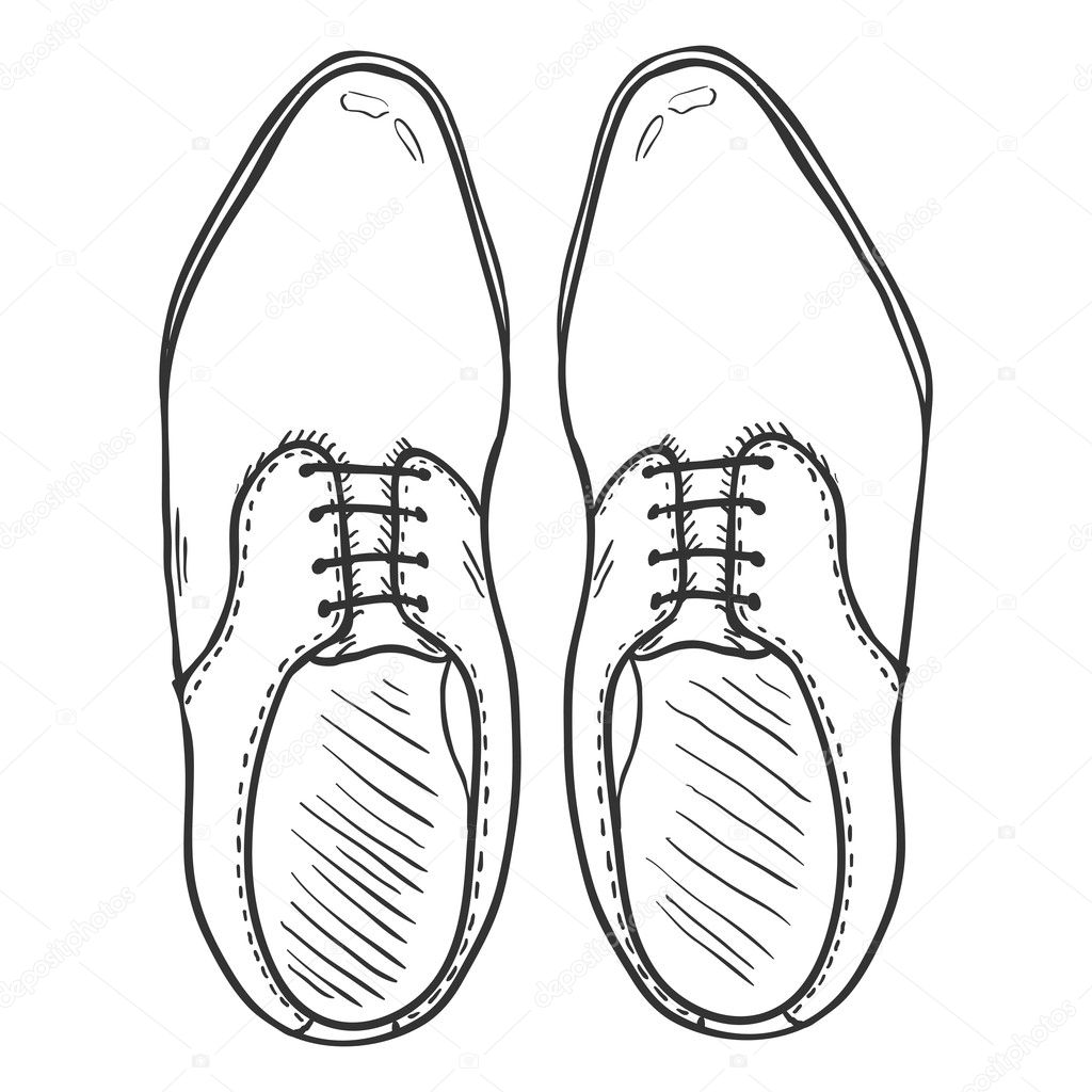 Pair of Classic Men Stock Vector by ©nikiteev 127178768