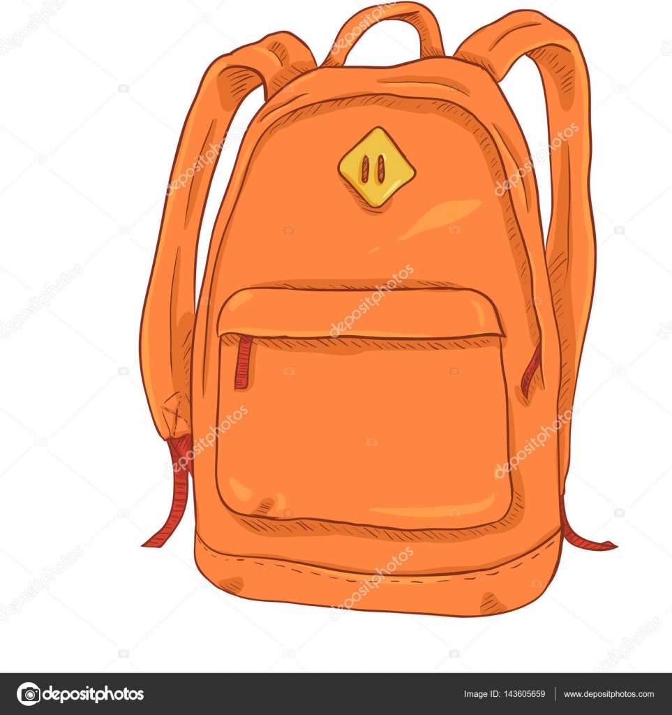 cartoon rucksack