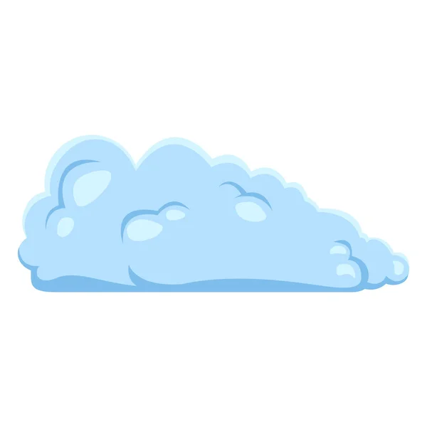青い雲のアイコン — ストックベクタ