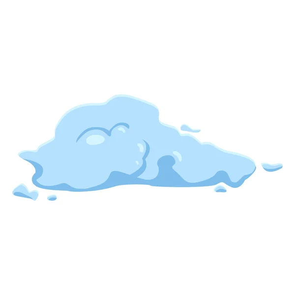 Blue cloud icon — Stock Vector