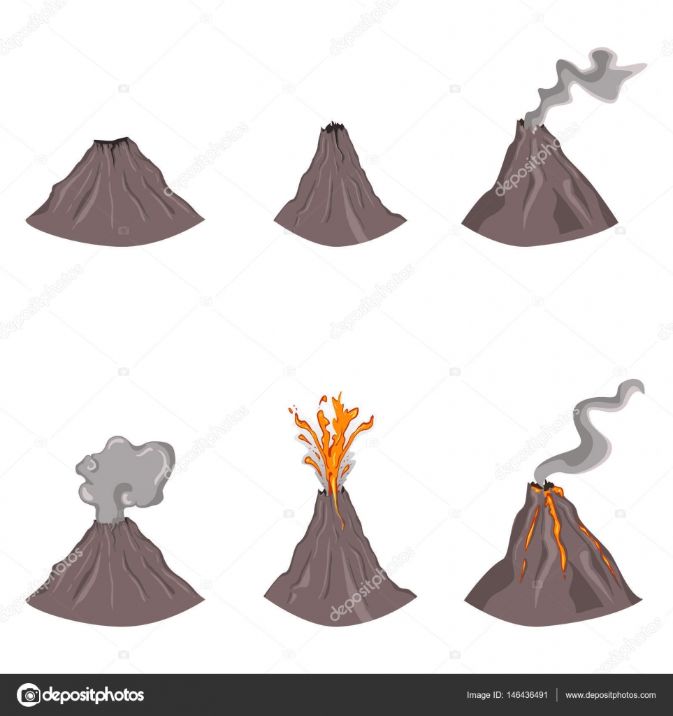 Volcanes imágenes de stock de arte vectorial | Depositphotos Volcanes imágenes de stock de arte vectorial | Depositphotos