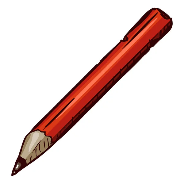 Cartoon alter Bleistift — Stockvektor