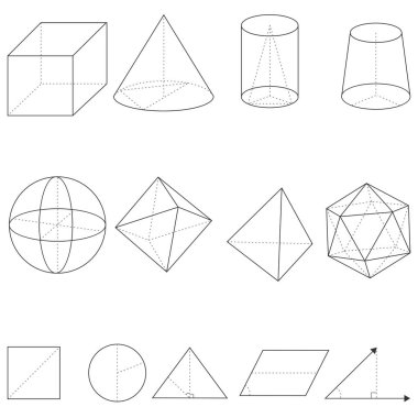 Geometrik şekiller kümesi