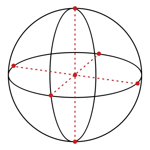 体积几何球体 — 图库矢量图片