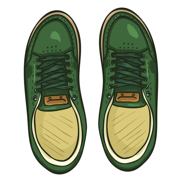 Paar Skater-Schuhe — Stockvektor