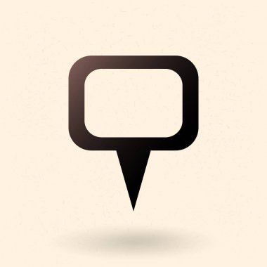 Tek temel simge - harita işaretçi.