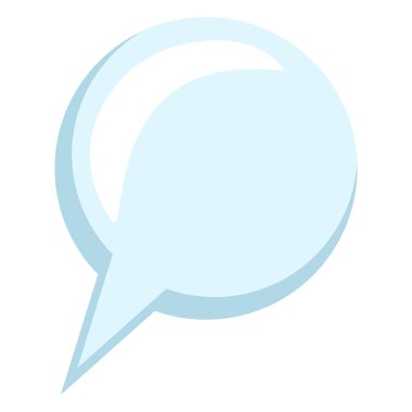 Düz simgesi - kabarcık