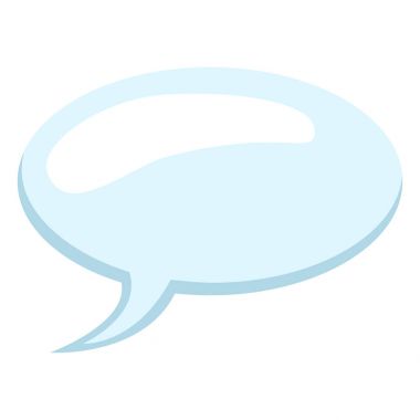 Düz simgesi - kabarcık