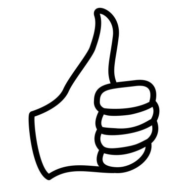 Simge - başparmak yukarı tek