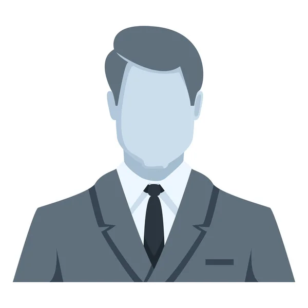 Icono - Empresario en Traje — Vector de stock