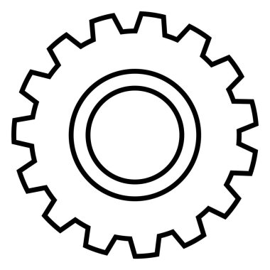 Mekanik vites. Karikatür işareti.