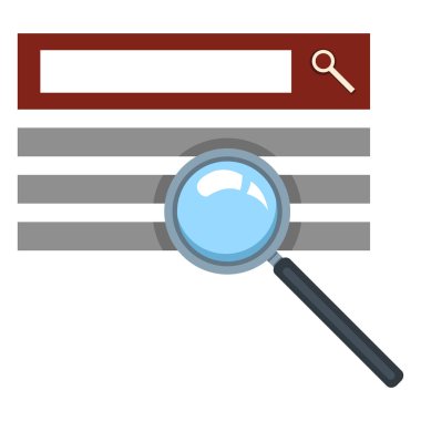 Tek renk Seo simgesi