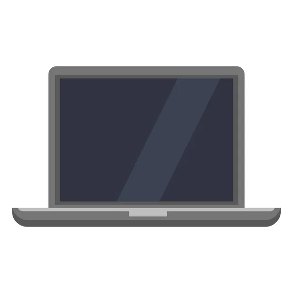Laptop pc ikona — Wektor stockowy