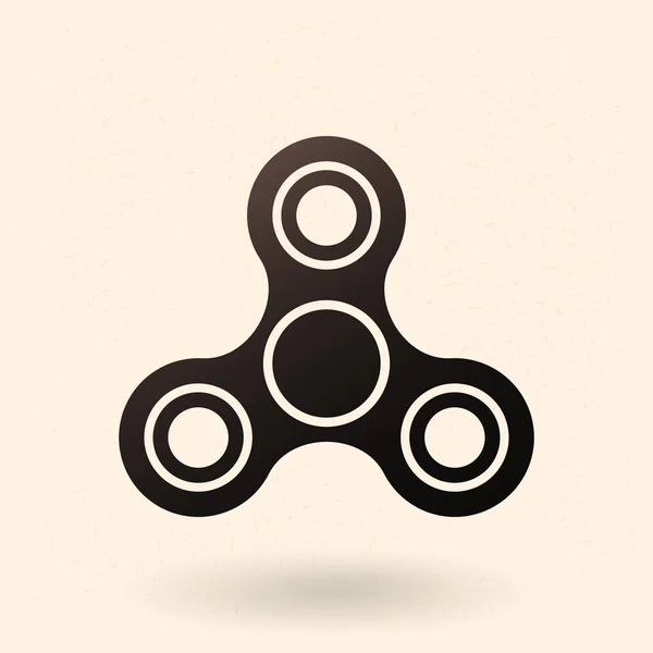 Ikona - bawidełko Spinner — Wektor stockowy