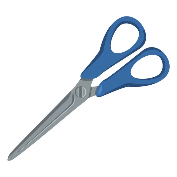 Color Flat Illustration - Scissors — Stock Vector