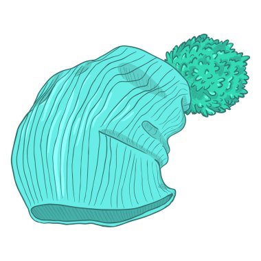 örme kış şapkası