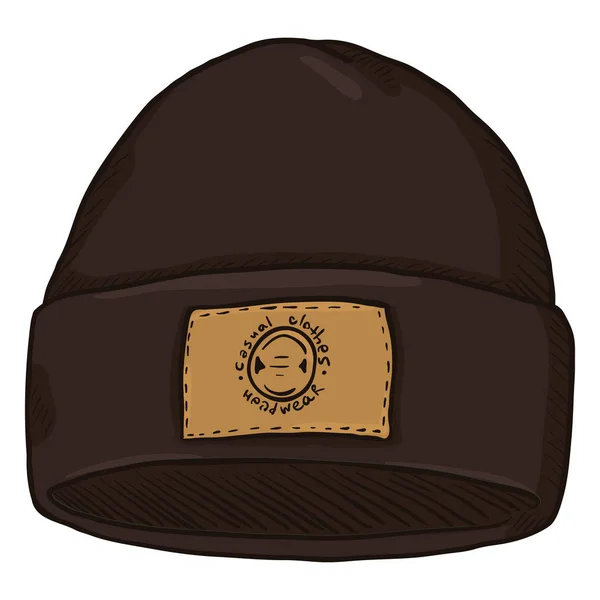 Casquette hiver sport — Image vectorielle