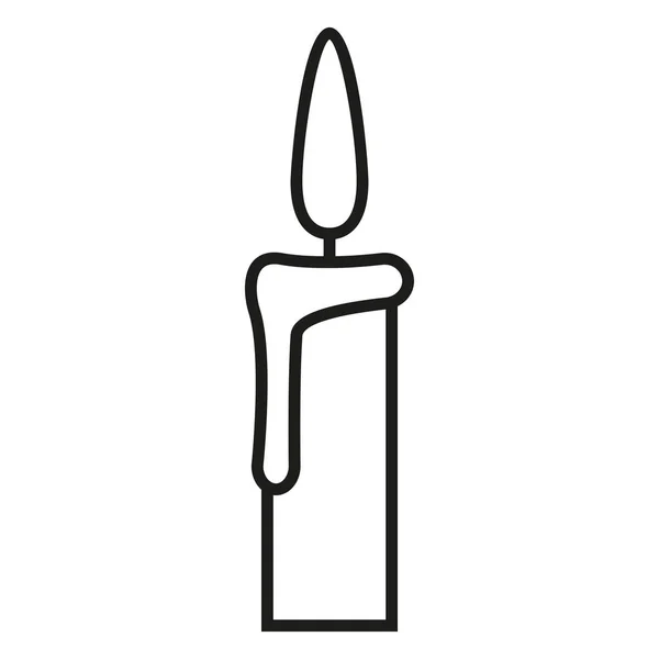 Candelabro icono — Vector de stock