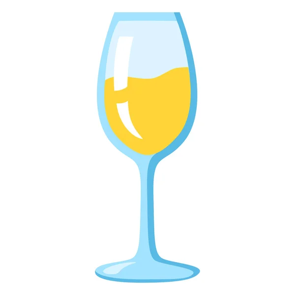 Icono de copa de vino — Vector de stock